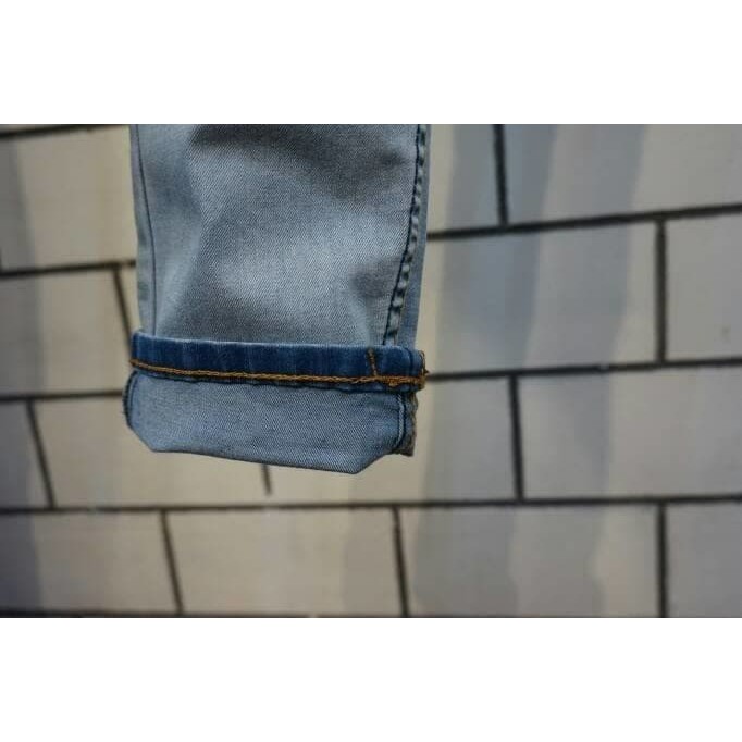 Celana Jeans Panjang Nudie Aqua Light Import Skinny Fit - Biru Muda, 29 Murah Pria AHC0005
