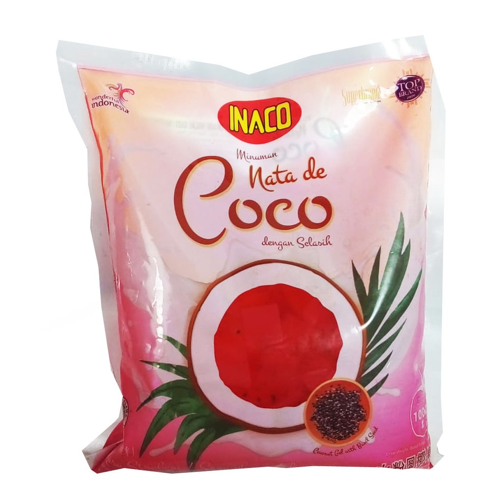 

BUY 1 GET 1 INACO NATA DE COCO DENGAN SELASIH RASA STROBERI 1000G