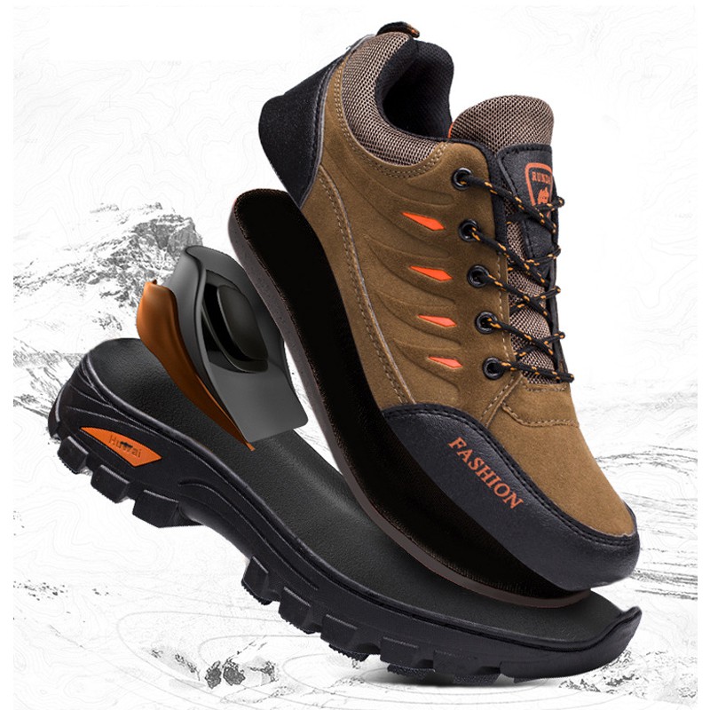 COD Highland Sepatu Gunung Pria Sepatu Safety Pria Waterproof Sepatu Hiking Outdoor IMPORT SP101