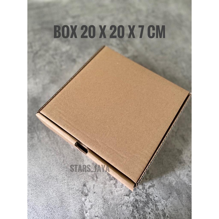

Box DieCut Polos 20 x 20 x 7 cm Dus, Kotak Packaging, Dus Kirim, Packaging Kardus