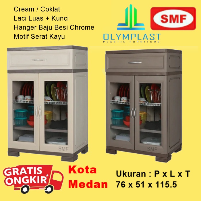 LEMARI DAPUR- KITCHEN LOCKER - OLYMPLAST  - OKL