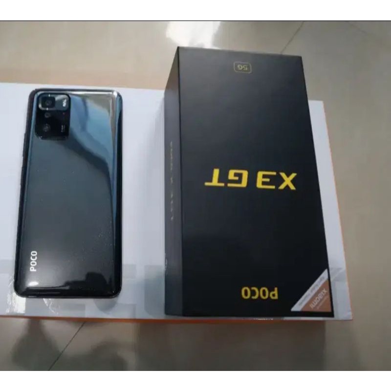 Xiaomi Poco X3 GT Ram 8GB Rom 256GB (Second) siap pakai lengkap