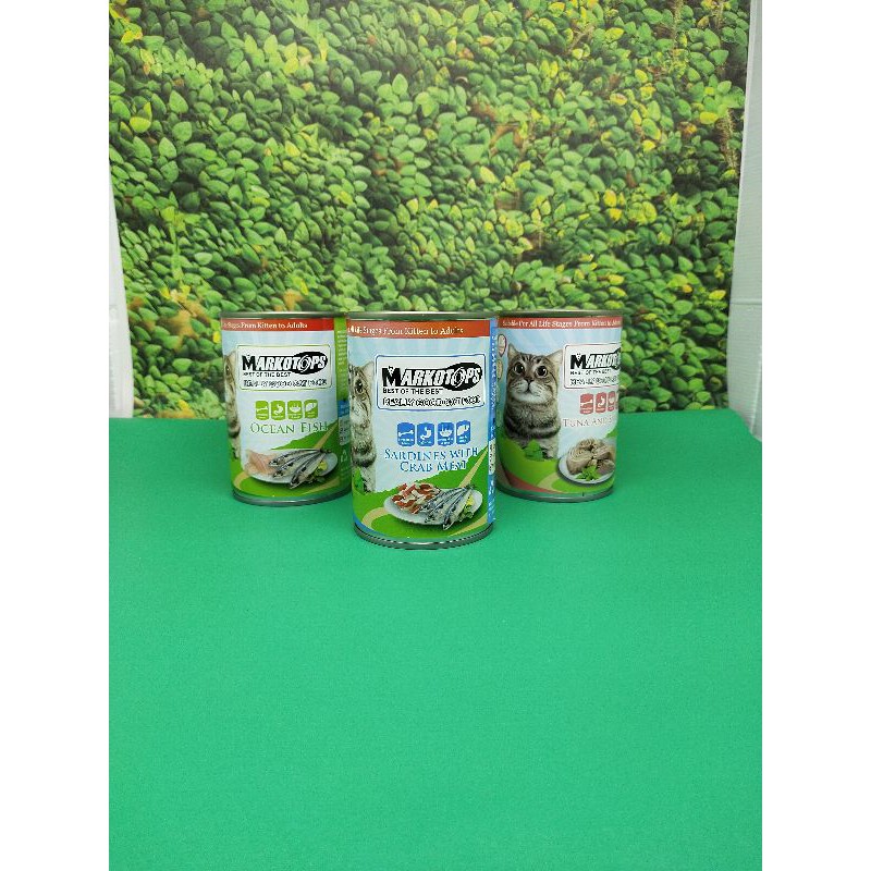 

wet food cat markotop 400g