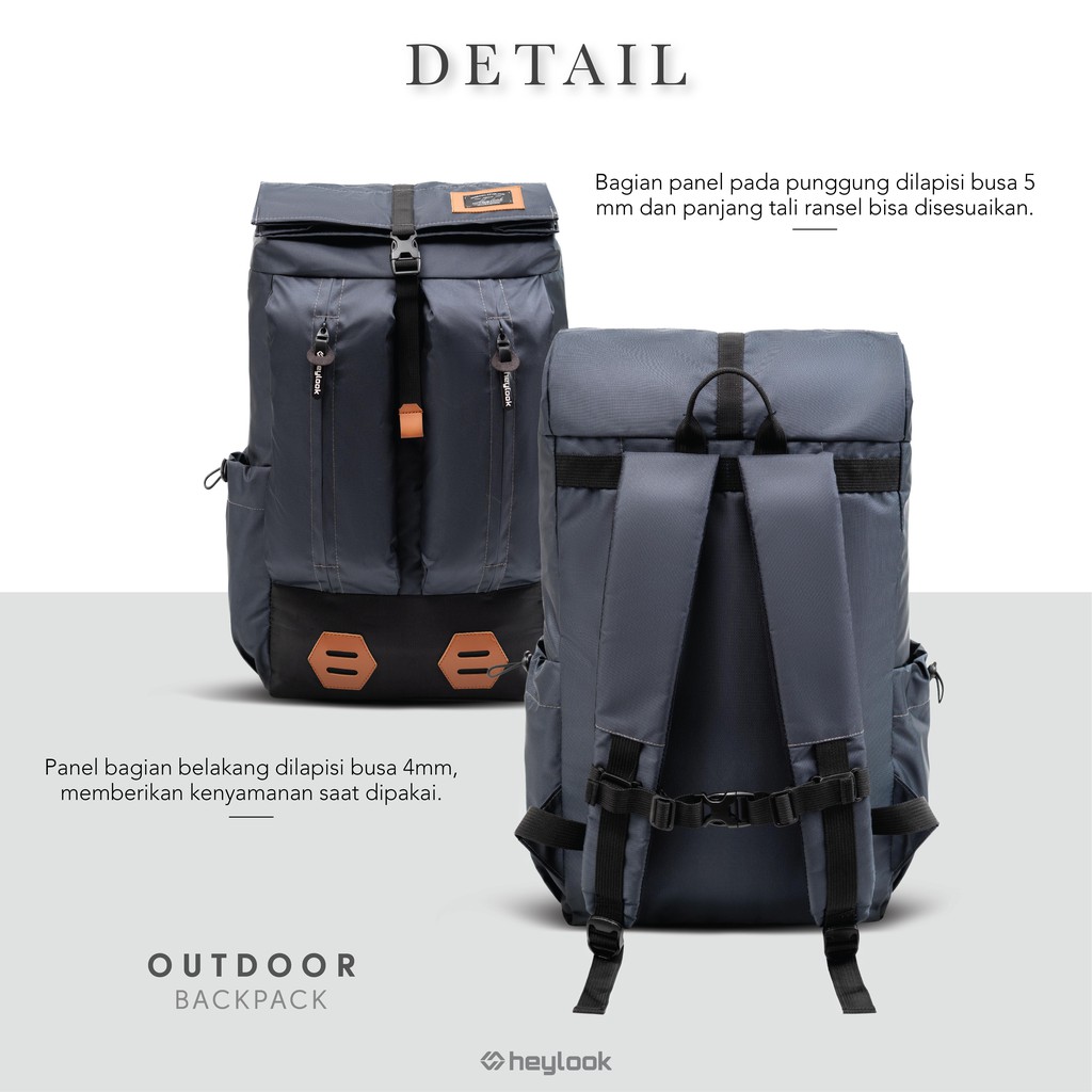 [BISA COD] RANSEL PRIA BACKPACK OUTDOOR PRIA TAS PUNGGUNG TAS LAPTOP DISTRO SEKOLAH KULIAH KERJA