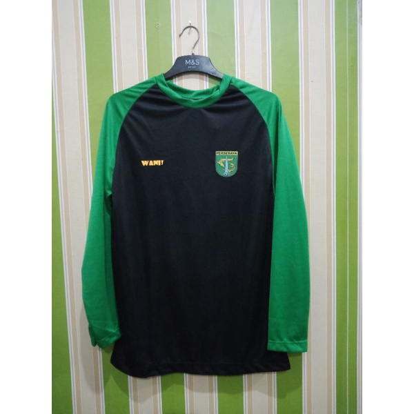 Jersey Drifit Raglan Persebaya Surabaya - Baju Olahraga Raglan Lengan Panjang