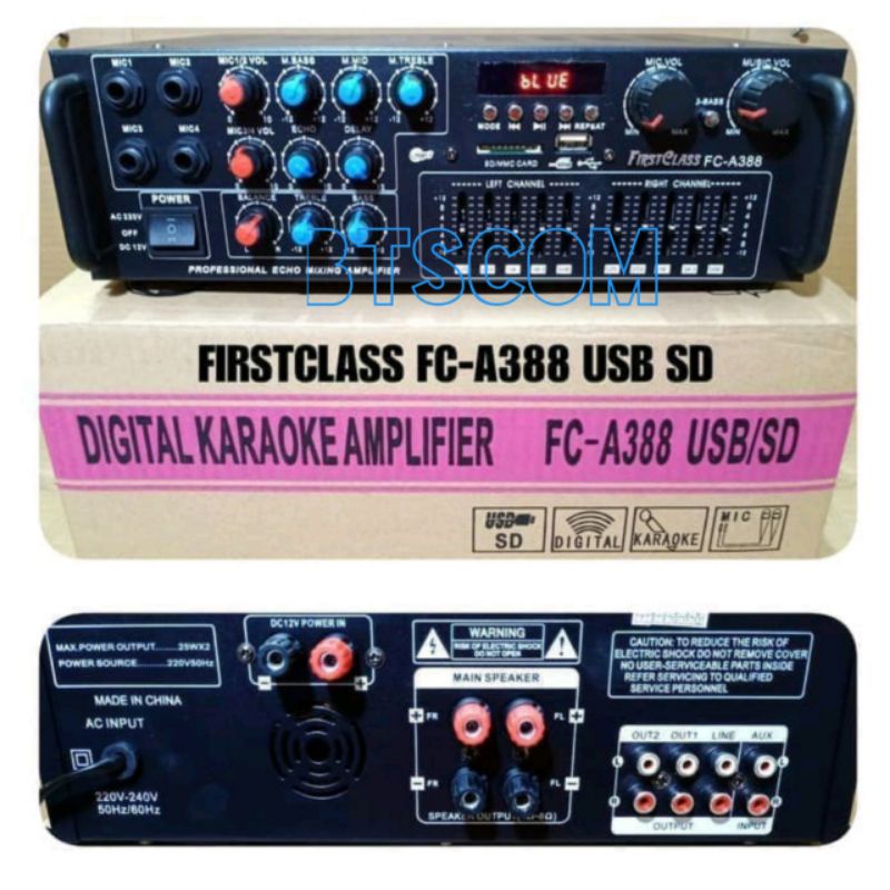 POWER AMPLI JACKROWELL FC A388 FCA388 FC A388 JACKROWELL FC A 388