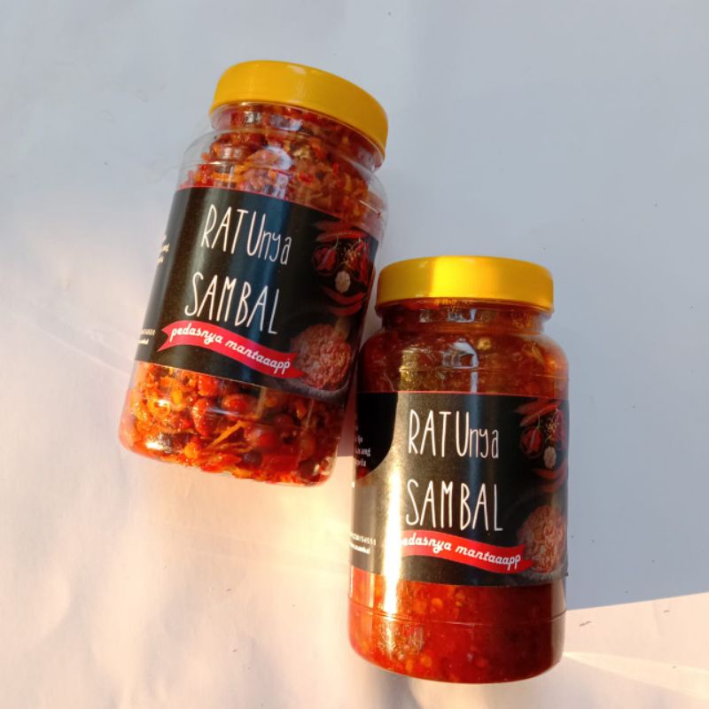 

sambalterikacang sambal udang 300ml sambal kemasan sambal botol praktis
