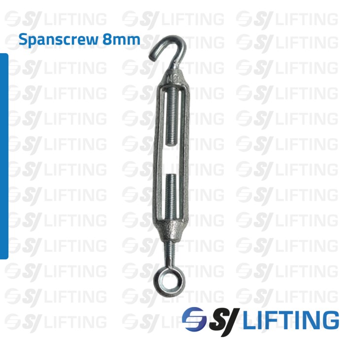 Spanskrup 8mm