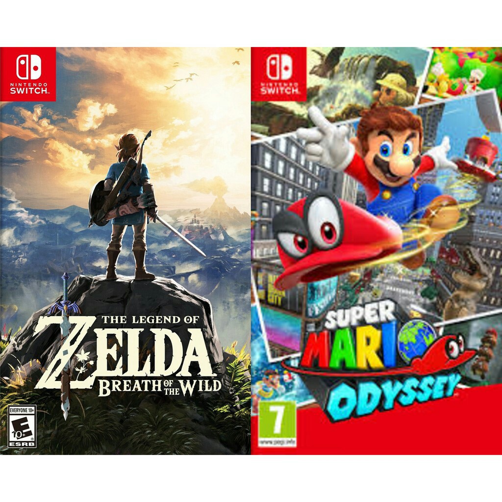 Zelda BOTW + Mario Odyssey Secondary