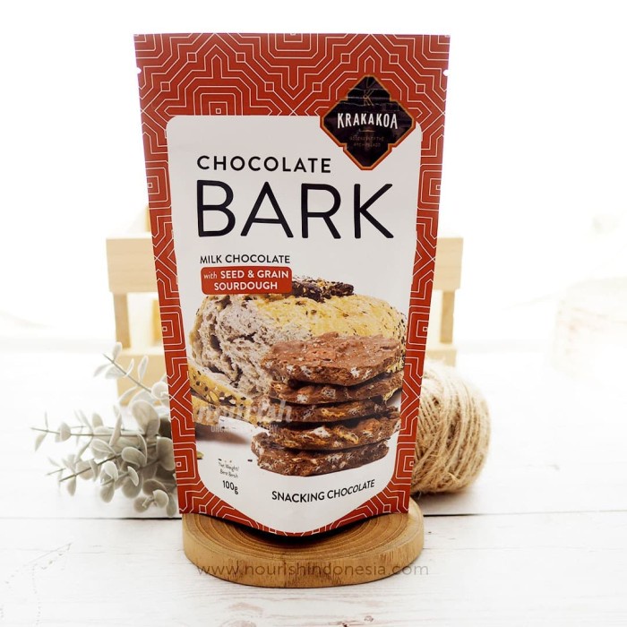 

KRAKAKOA, CHOCOLATE BARK MILK CHOCOLATE WITH SEED & GRAIN SOURDOUGH