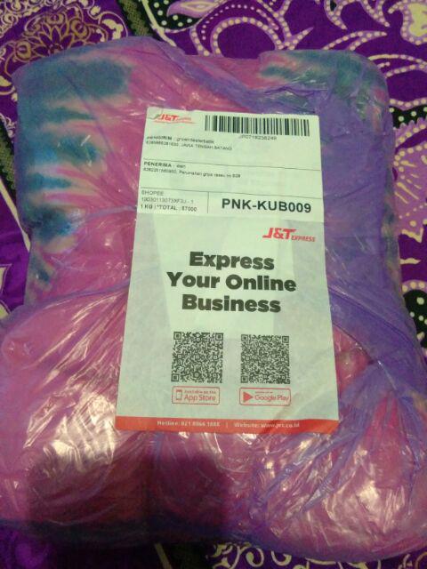 Ecer Gamis Falany Daster Lengan Panjang Wanita Batik Jumbo