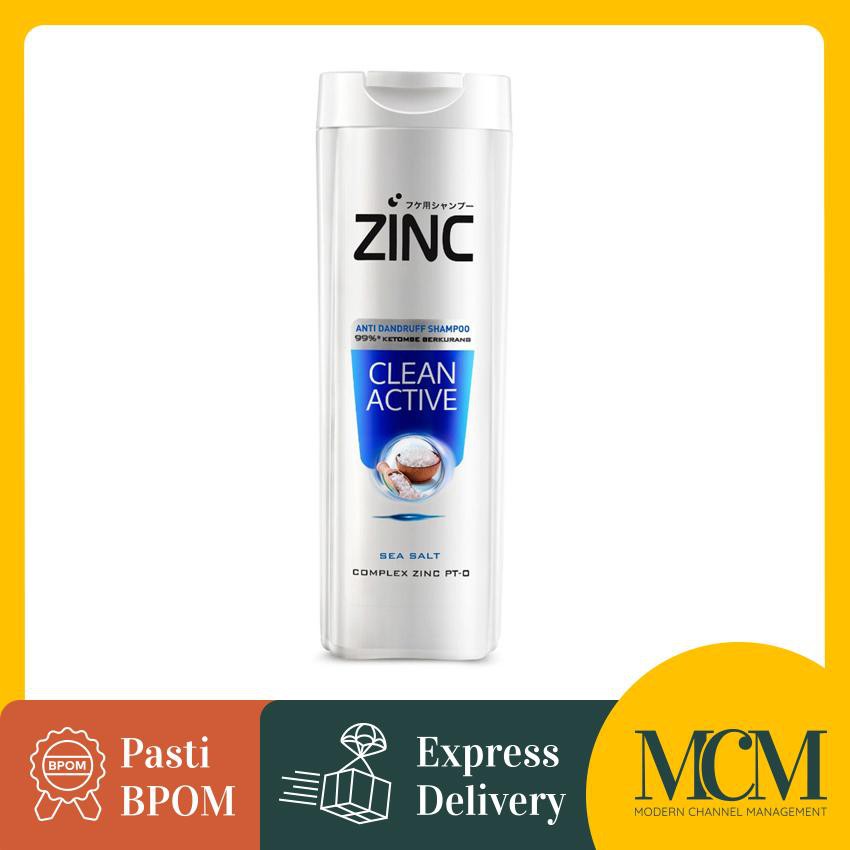 Sampo Zinc Clean & Active Cool Shampoo - 170 mL