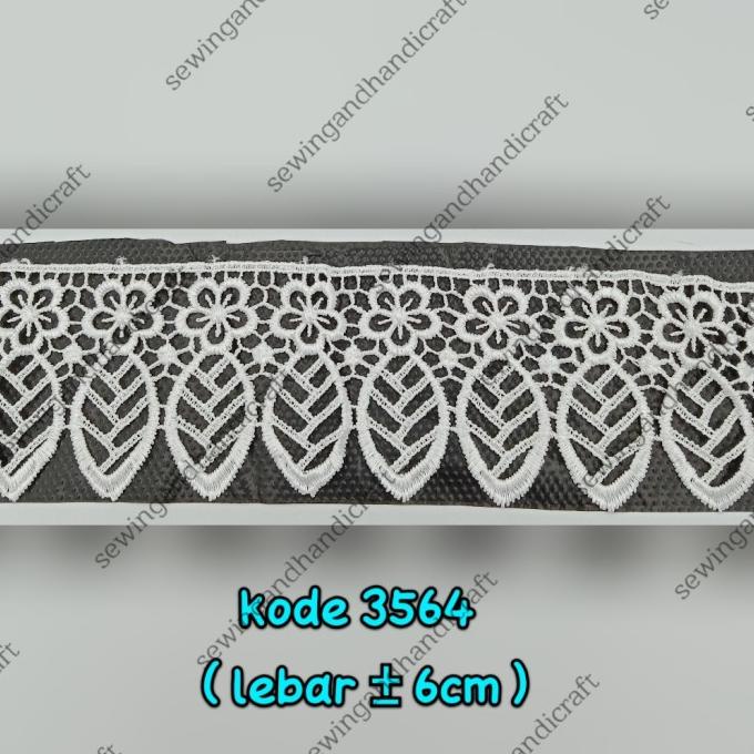 best produk] Renda Giper/Renda Bordir Giper/Renda Hoki Kode 3564, 5532