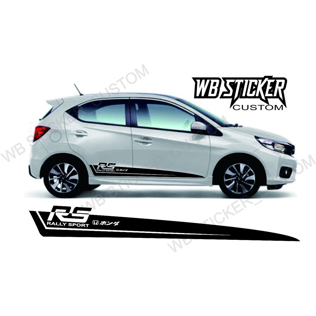 CUTTING STICKER VARIASI BRIO NEW STICKER BRIO SIMPLE STICKER MOBIL SIMPLE BRIO NEW