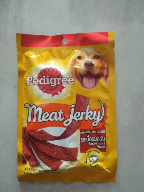 Meat jerky snack anjing 80 gr