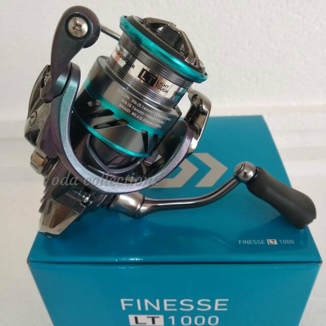 Reel DAIWA FINESSE LT 1000 power handle 4bearing made in Malaysia