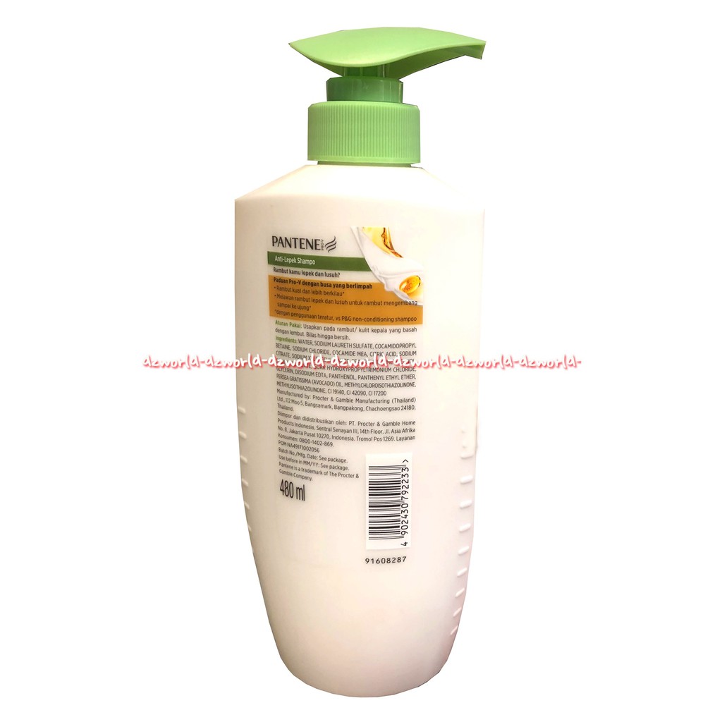 Pantene Shampoo Anti Lepek 400ml Pentene Sampoo