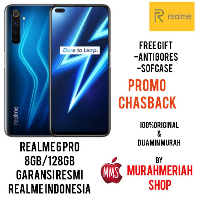 REALME 6 PRO 8/128 8GB 128GB GARANSI RESMI | Shopee Indonesia