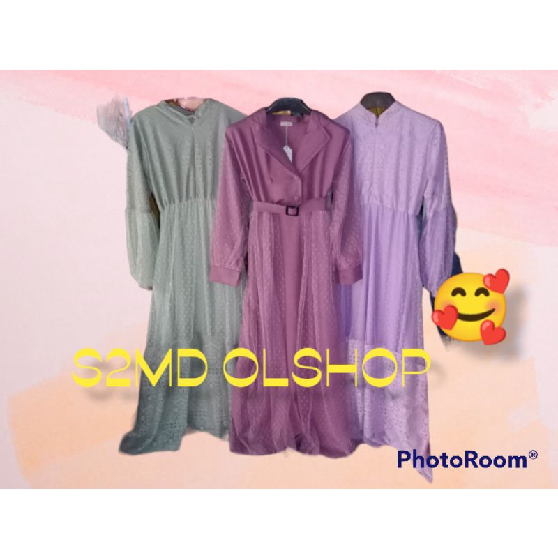 Dress gamis Brukatimport by butik