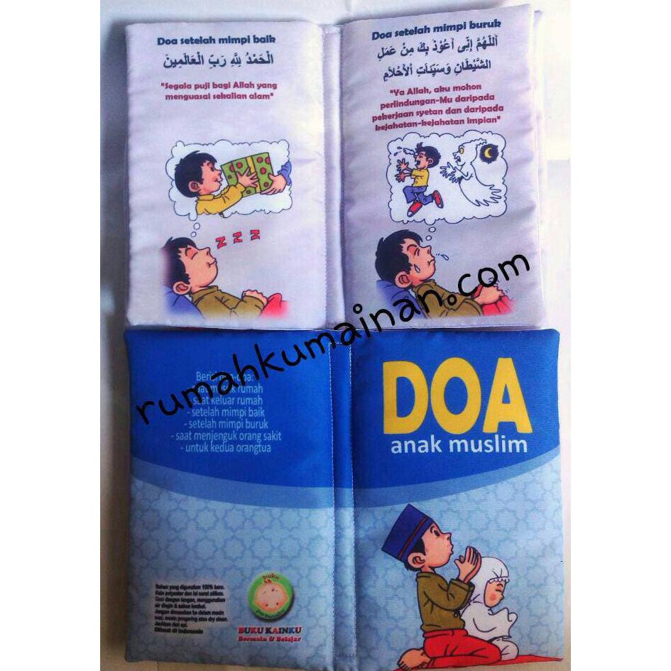 Soft Book / Buku Bantal Doa Anak Muslim