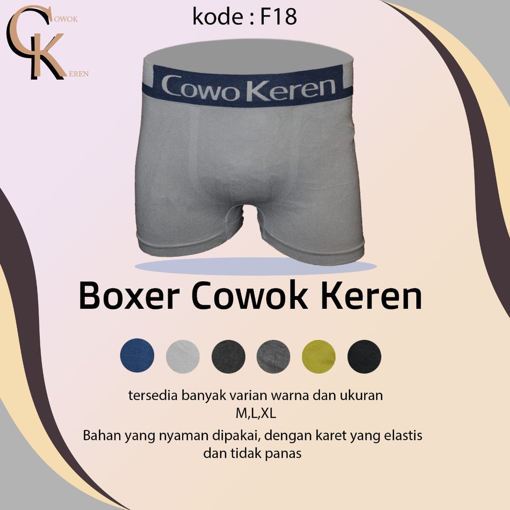 IL - BOXER RAJUT PREMIUM PRIA / COWOK KEREN / LAKI / CD PRIA