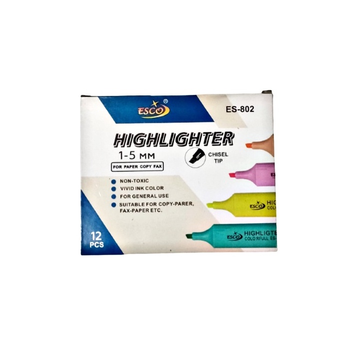 

Stabilo Highlighter Pastel Esco ES-802