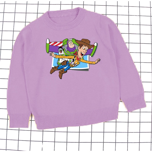 Crewneck Anak Buzz and Woody Crewneck Size M-XXL