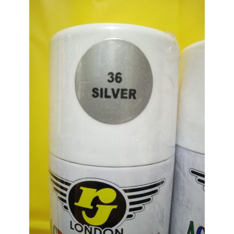 PILOK PYLOK PILOX CAT SEMPROT RJ 150CC..SILVER..SILVER METALIC..SILVER GRAY..ABU-ABU/LIGHT GREY