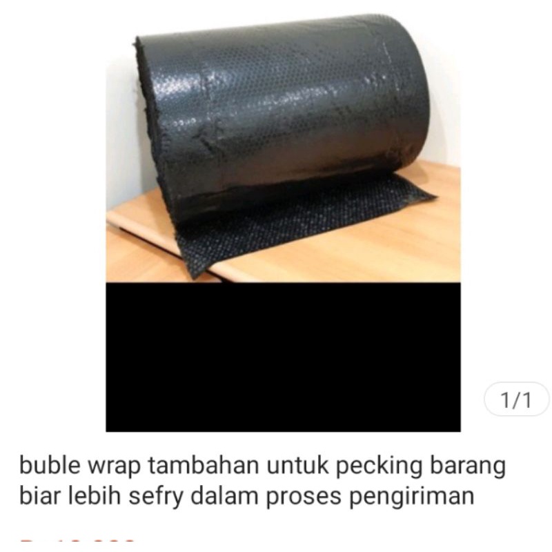 

buble wrap tambahan untuk pecking barang