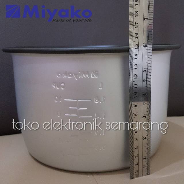 PANCI MAGICCOM /MAGIC JAR MIYAKO TEFLON 0.6L 1.2L 1.8L TINGGI 13CM 15CM COMPATIBLE