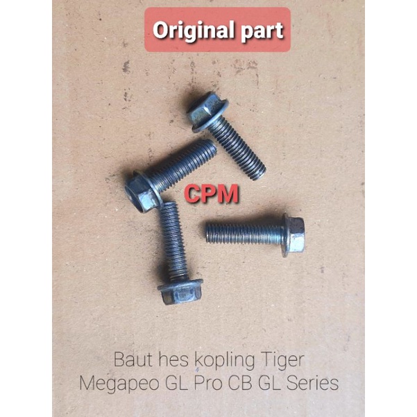 baut tahanan plat per kopling CB GL MP lama Tiger lama Supra Grand Win