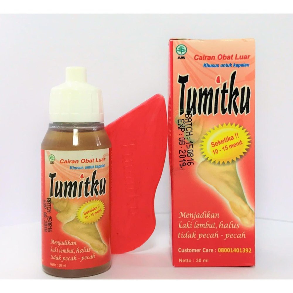 TUMITKU MENGATASI KAKI PECAH 30ML / TUMITKU OBAT HERBAL MENGATASI KAKI PECAH PECAH KAPALAN /  Tumitk