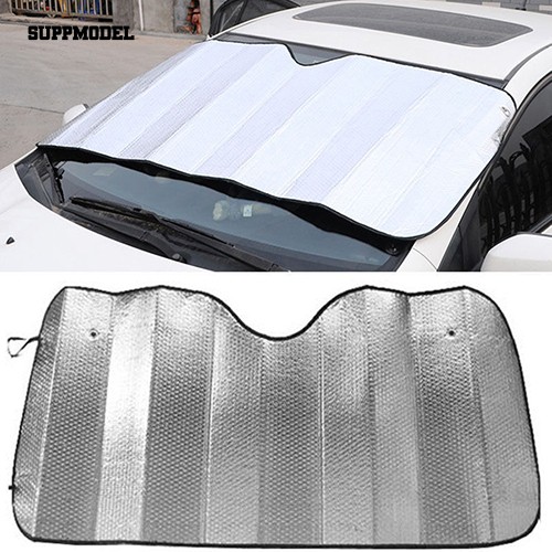 1Pc Cover Pelindung Kaca Depan Mobil Dapat Dilipat Front Rear Block Window Sun Shade