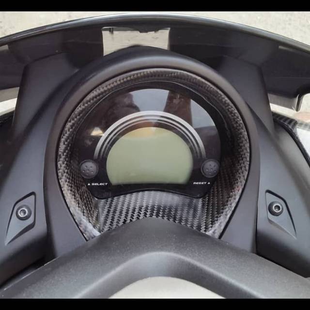 Cover tutup spidometer carbon yamaha nmax