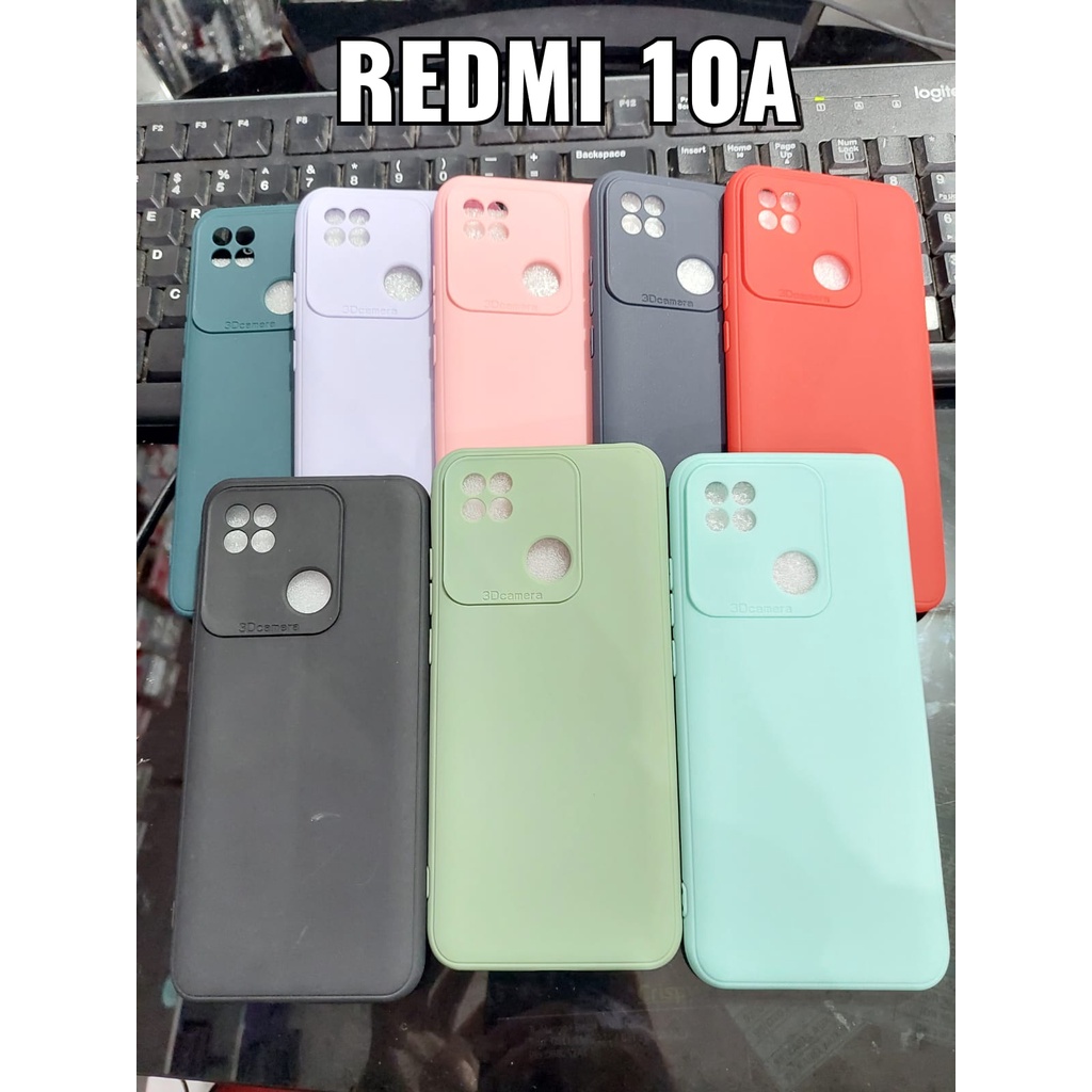 Xiaomi Redmi 10A 6.53&quot; Case Aero Black 3D Macaron OEM Anti Shock Slim fit Anti Selip Anti Crack AUTOFOCUS