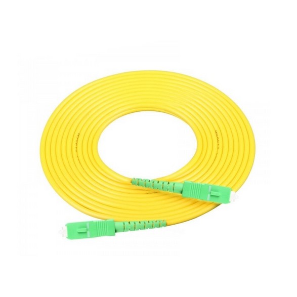 Kabel Patchcord 10 Meter SC APC To SC APC SM Kabel Jumper Fiber