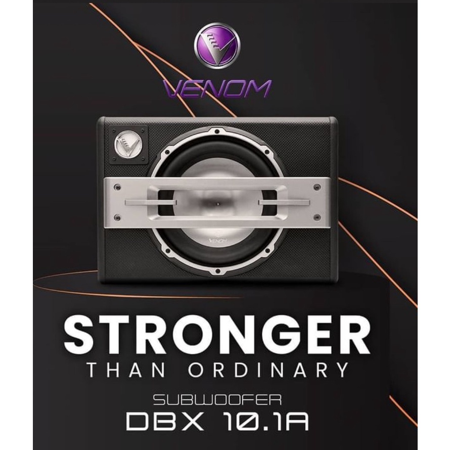 Subwoofer Basstube Aktif Venom Diabox DBX 10.1A DBX10.1A 10 Inch