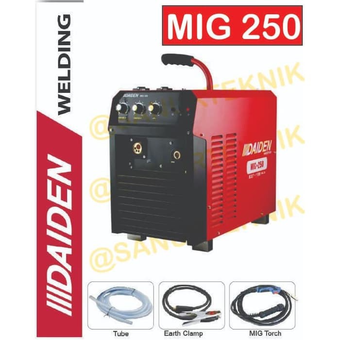 Mesin Las / Industrial Welding / Welding Inverter Machine DAIDEN MIG250 (MIG 250)