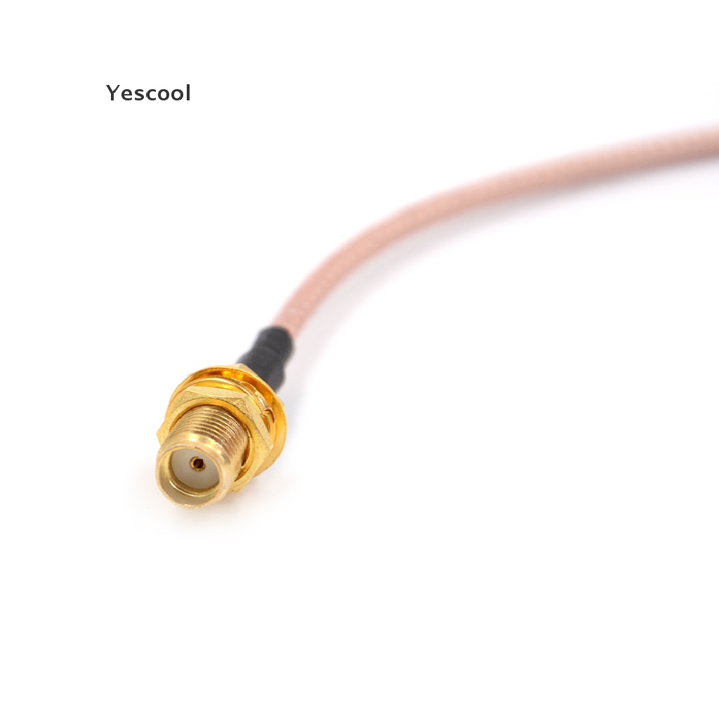 Yescool Kabel Adapter Konektor Jack SMA Male Ke Female Panjang 30CM