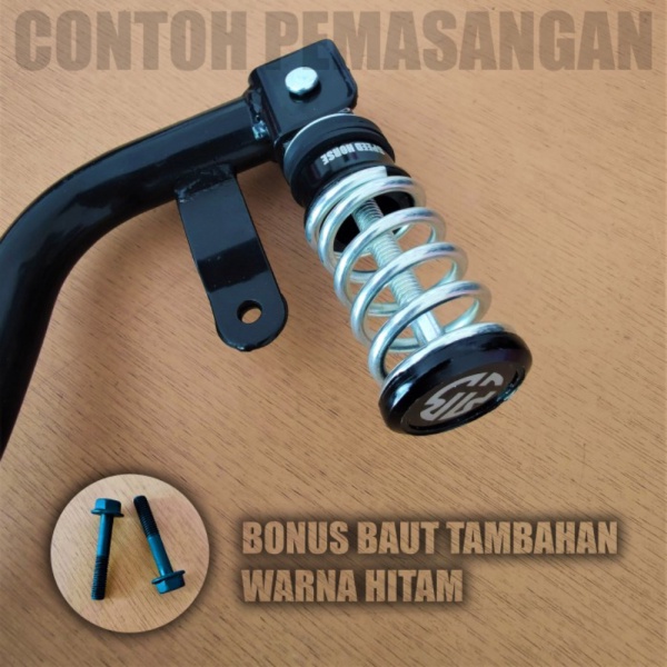 Unik Pijakan Kaki Bastep Depan Matic Honda Beat FI beat fi - Plus Footstep - BesiStepSpiral Berkuali