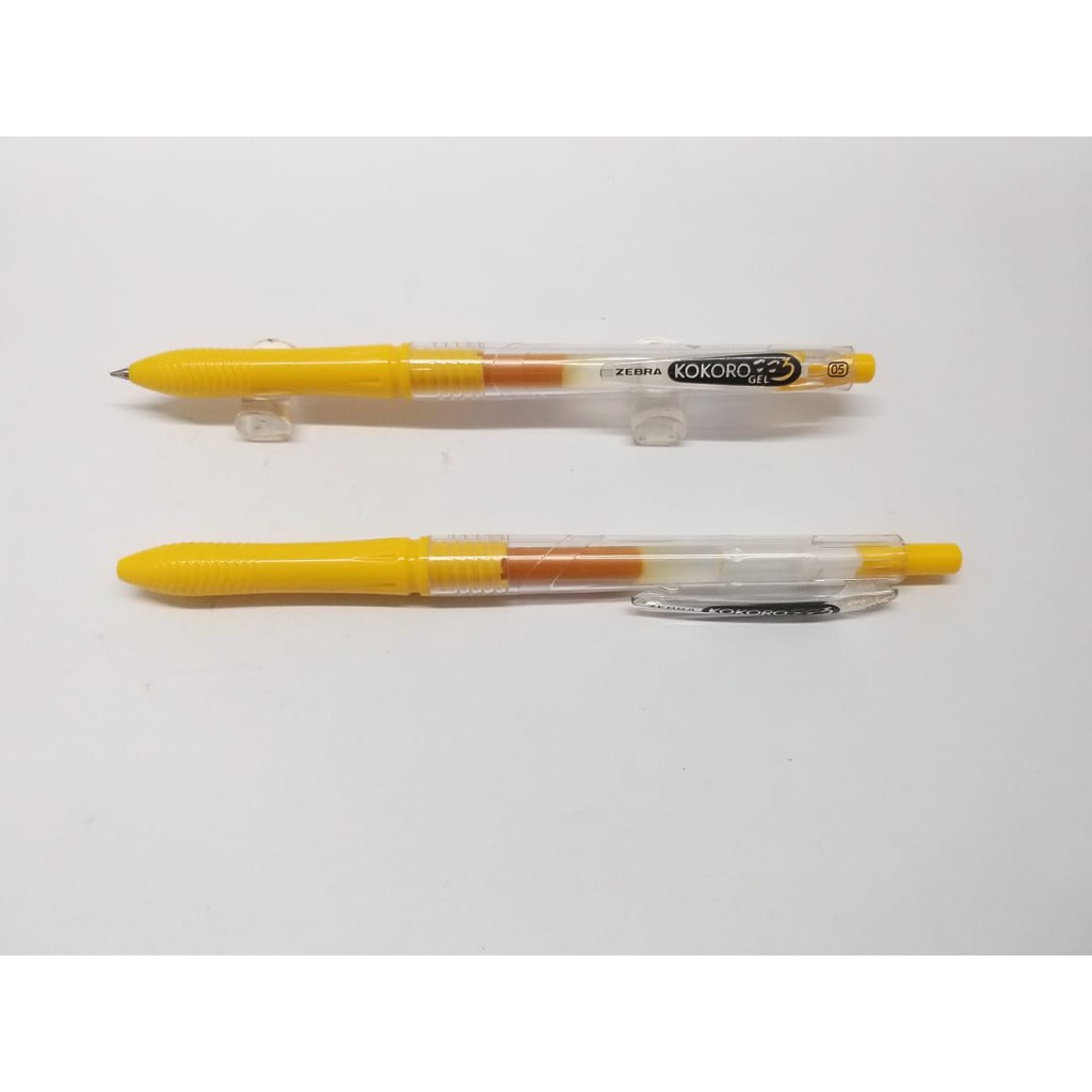 

Gramedia Medan - ZEBRA KOKORO GEL PEN 0.5 YELLOW