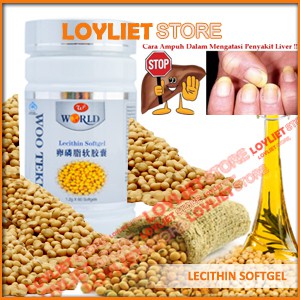 LECITHIN SOFTGEL WOO TEKH 100% ORI