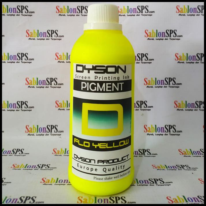 

Best Seller Biang Warna Sablon Flo Yellow 500Gr Dyson Pigmen Sablon