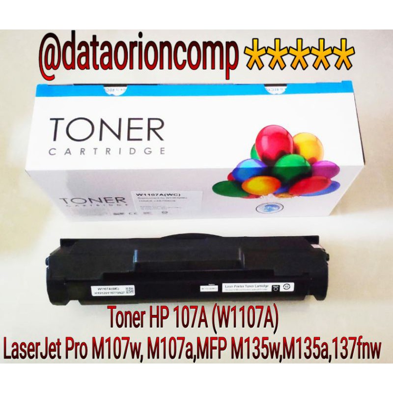 Toner Compatible HP W1107A / 107A / 105A / 106A Tanpa Chip