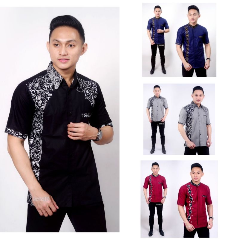 NEW PRODUK BATIK PRIA KOMBINASI || SERAGAM KERJA || BATIK KANTOR || SERAGAM BATIK HOTEL || BATIK KOM