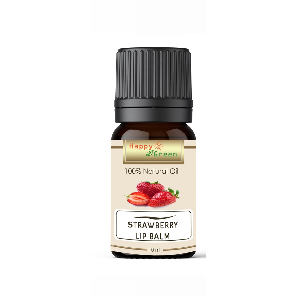 Happy Green Strawberry Aroma For Lip Balm - Aroma Stroberi untuk Lip Balm Lip Stick Lip Tint