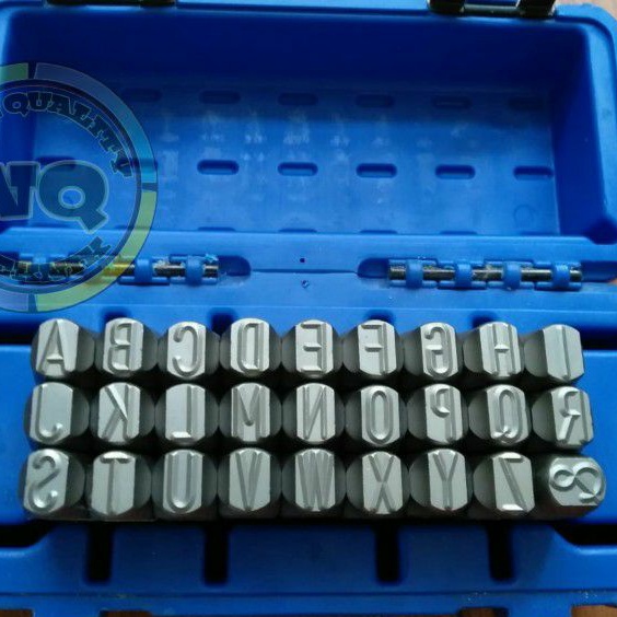 

MASUS Germany Huruf Ketok 15 mm Stamp Punch Letter A - Z