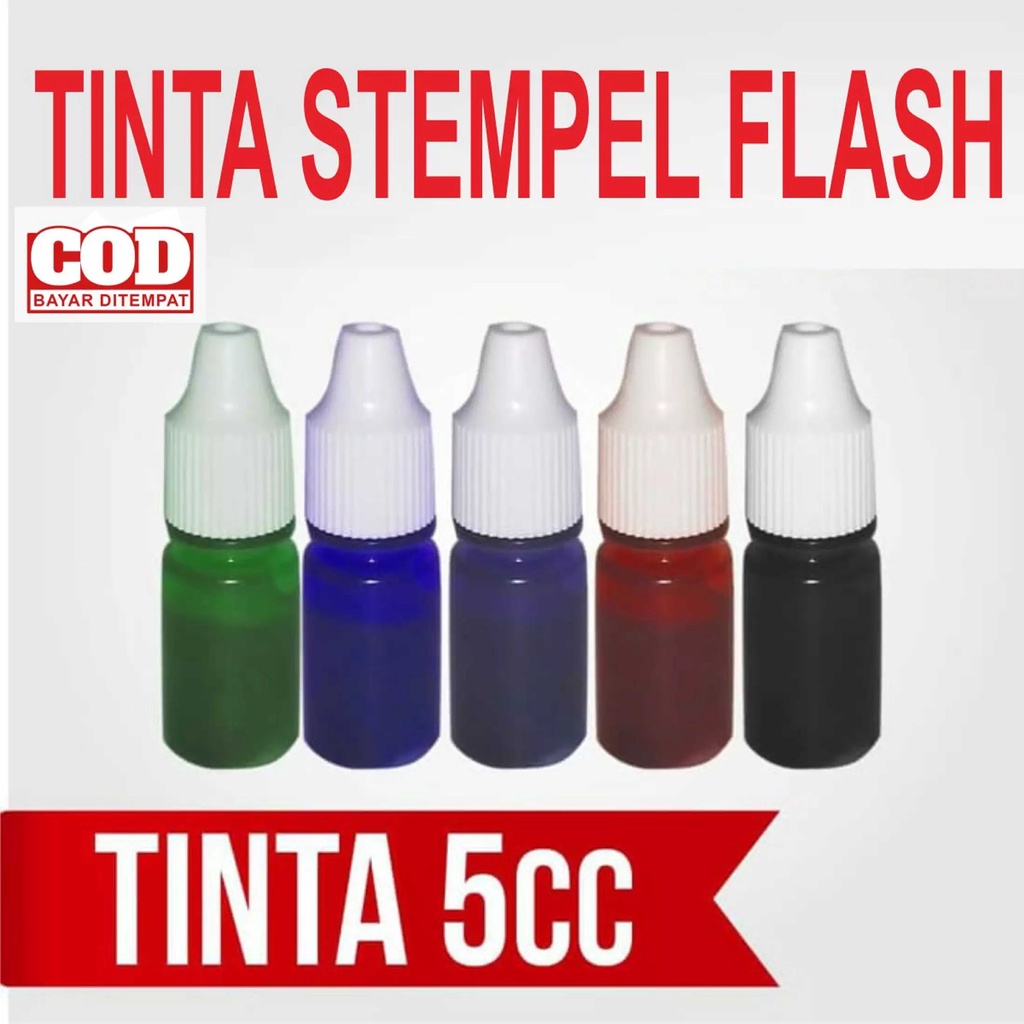 

Tinta Stempel Flash 5ml I Otomatis Anti Luntur I Stample I Stampel