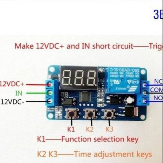 Digital Timer 3 Button 3 Display
Timer Modul