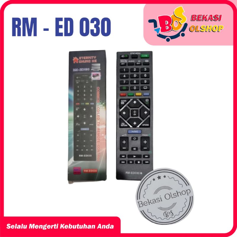 Remote LCD LED Sony RM -ED030